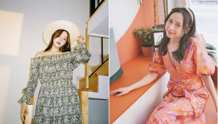  碎花裙顯瘦穿搭貼士